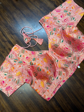 Maelya Brocade Blouse