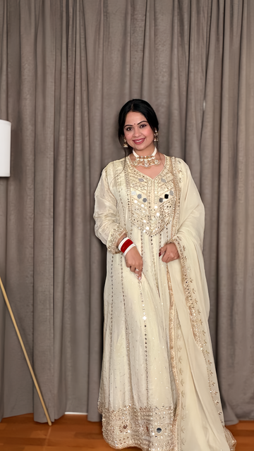Noorivory Anarkali Gown