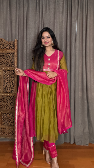 Rang-e-Gul Anarkali Suit
