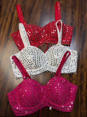 Meira Mirror Strappy Blouse
