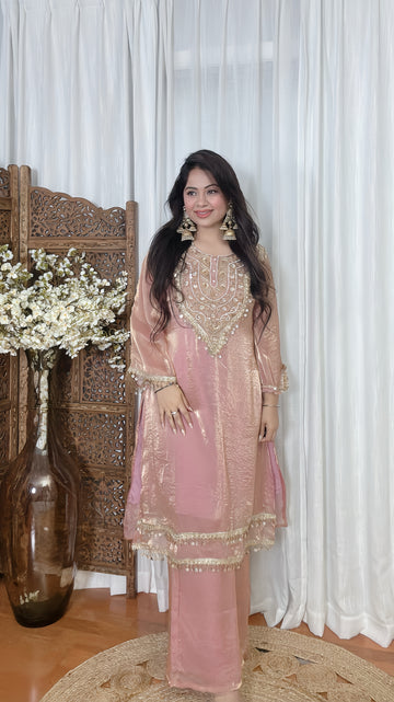 Blush Ziya Kurta Set