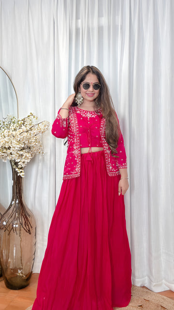 Rose Indo Western Ensemble