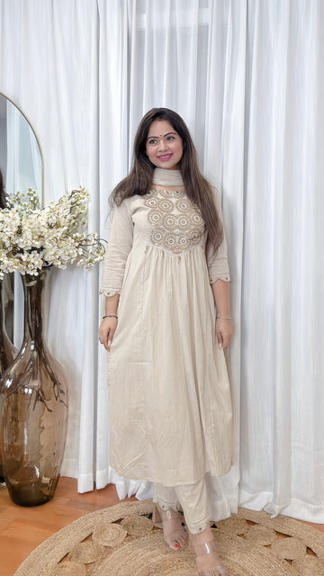 Sand Dune – Mulmul Cotton Suit