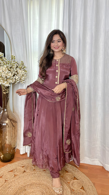 Seerat Crepe Anarkali Suit