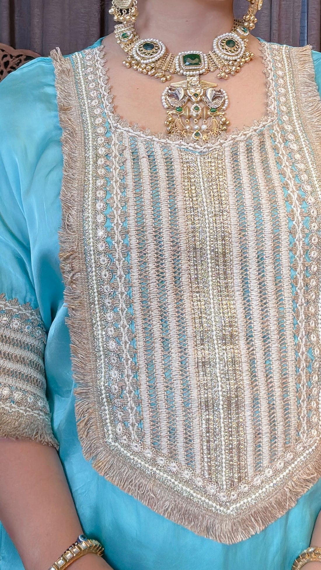 Boho Vibes Crepe Silk Cordset