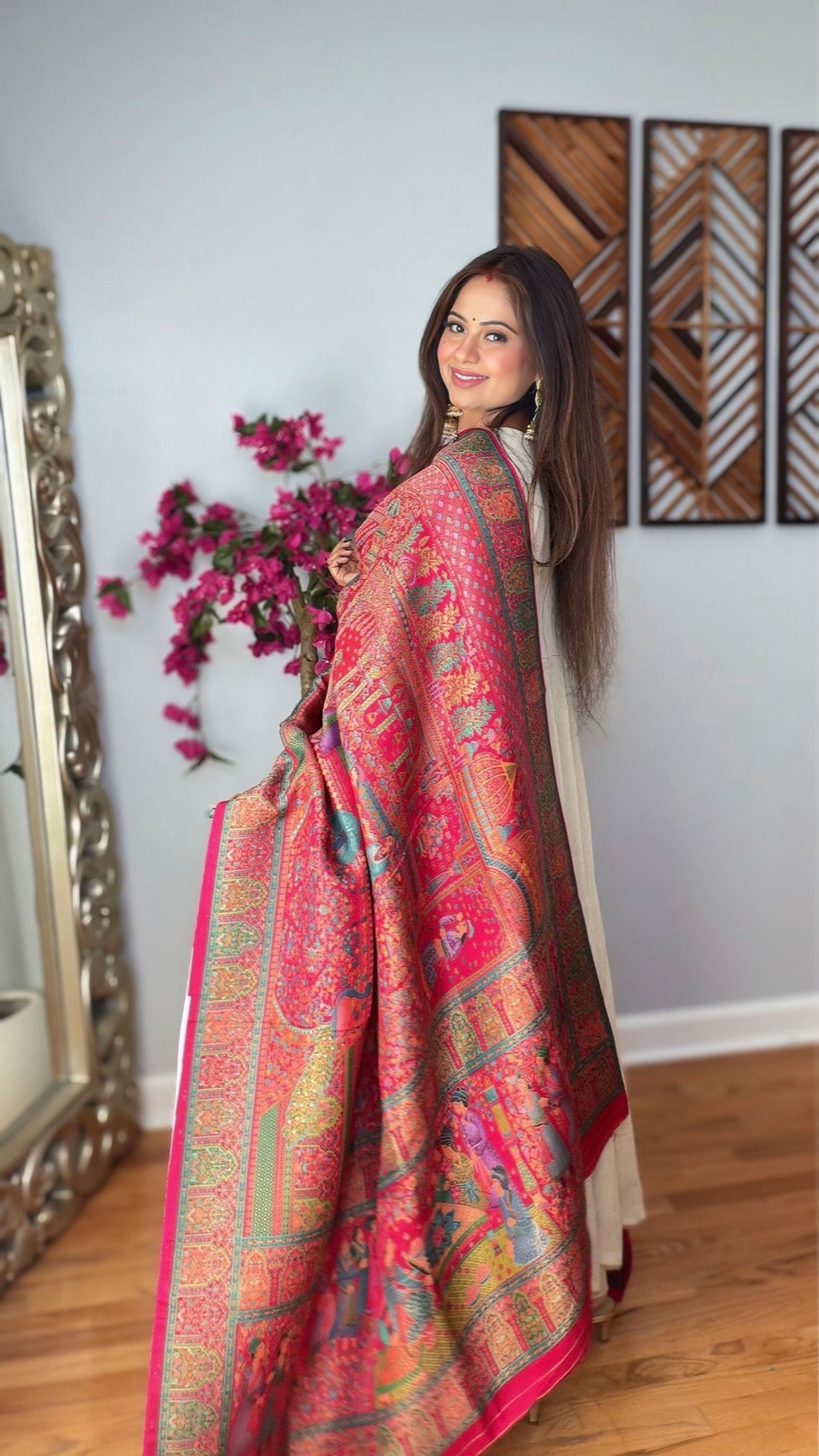 Mithila Dola Silk Woven Dupatta