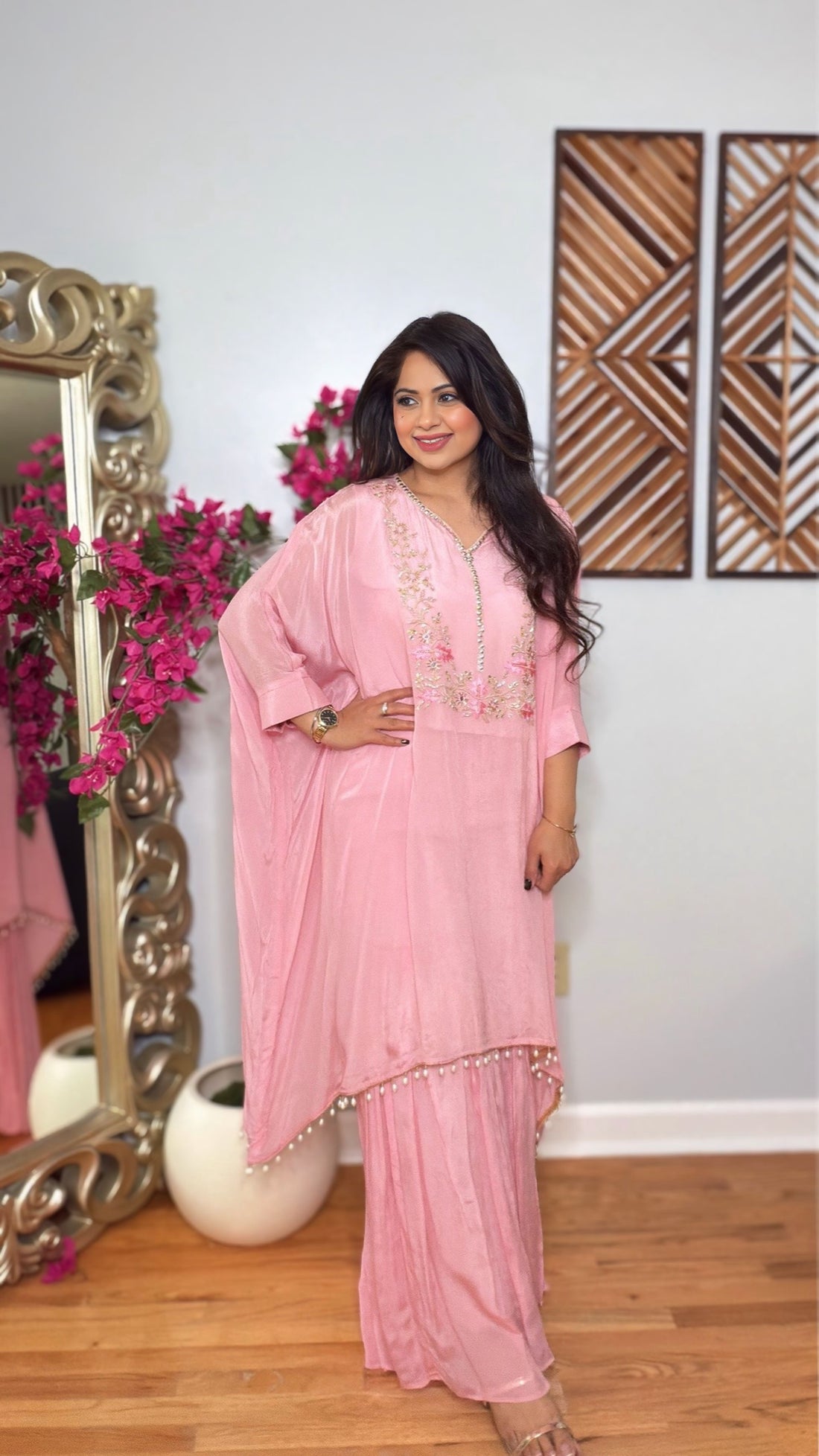 Rosavelle Gharara Kaftan Set
