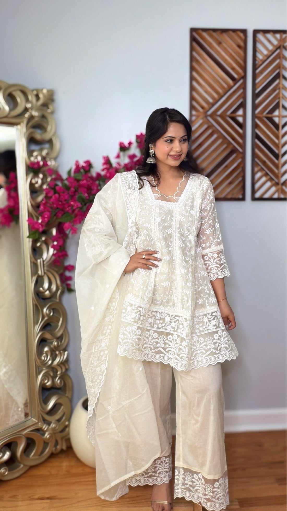 Ivory Noor Mulmul Set