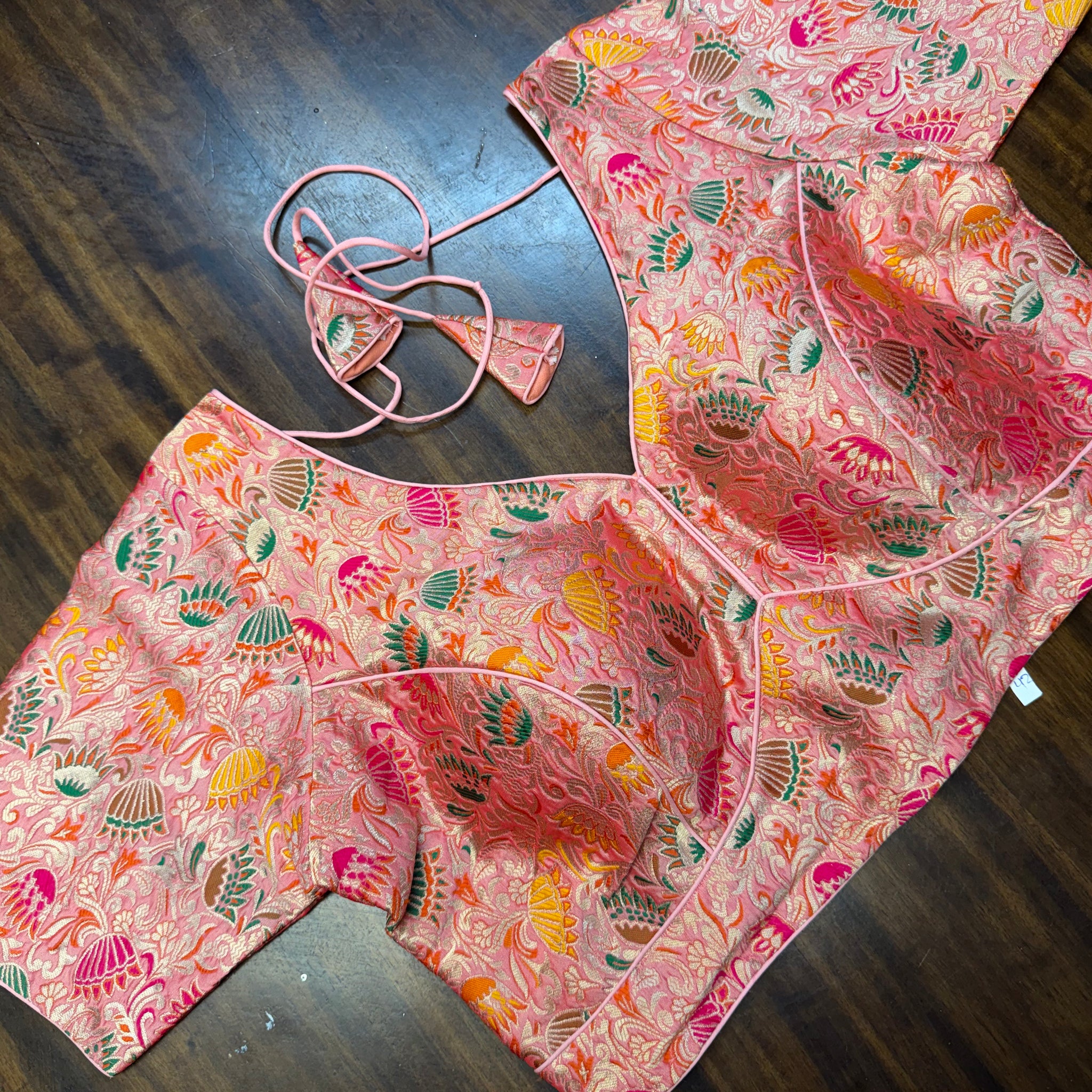 Maelya Brocade Blouse
