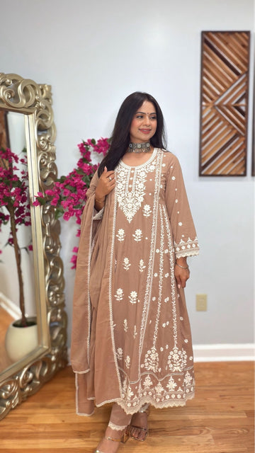 Tavya Cotton Anarkali