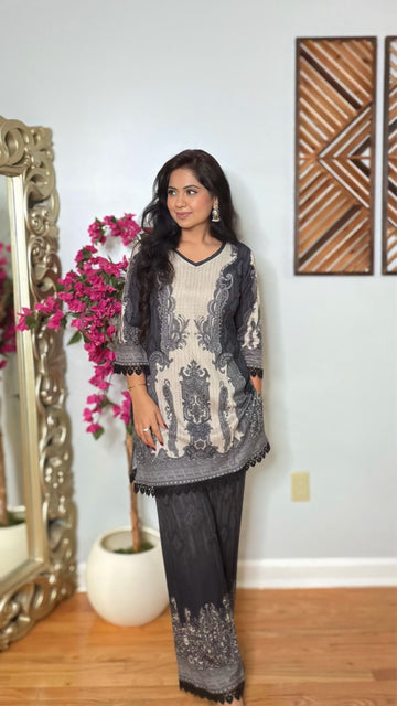 Yutika Rayon Cotton Co-ord Set