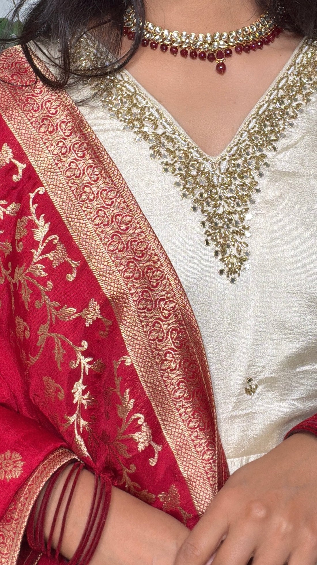 Rajvanshi Dola Silk Anarkali Suit