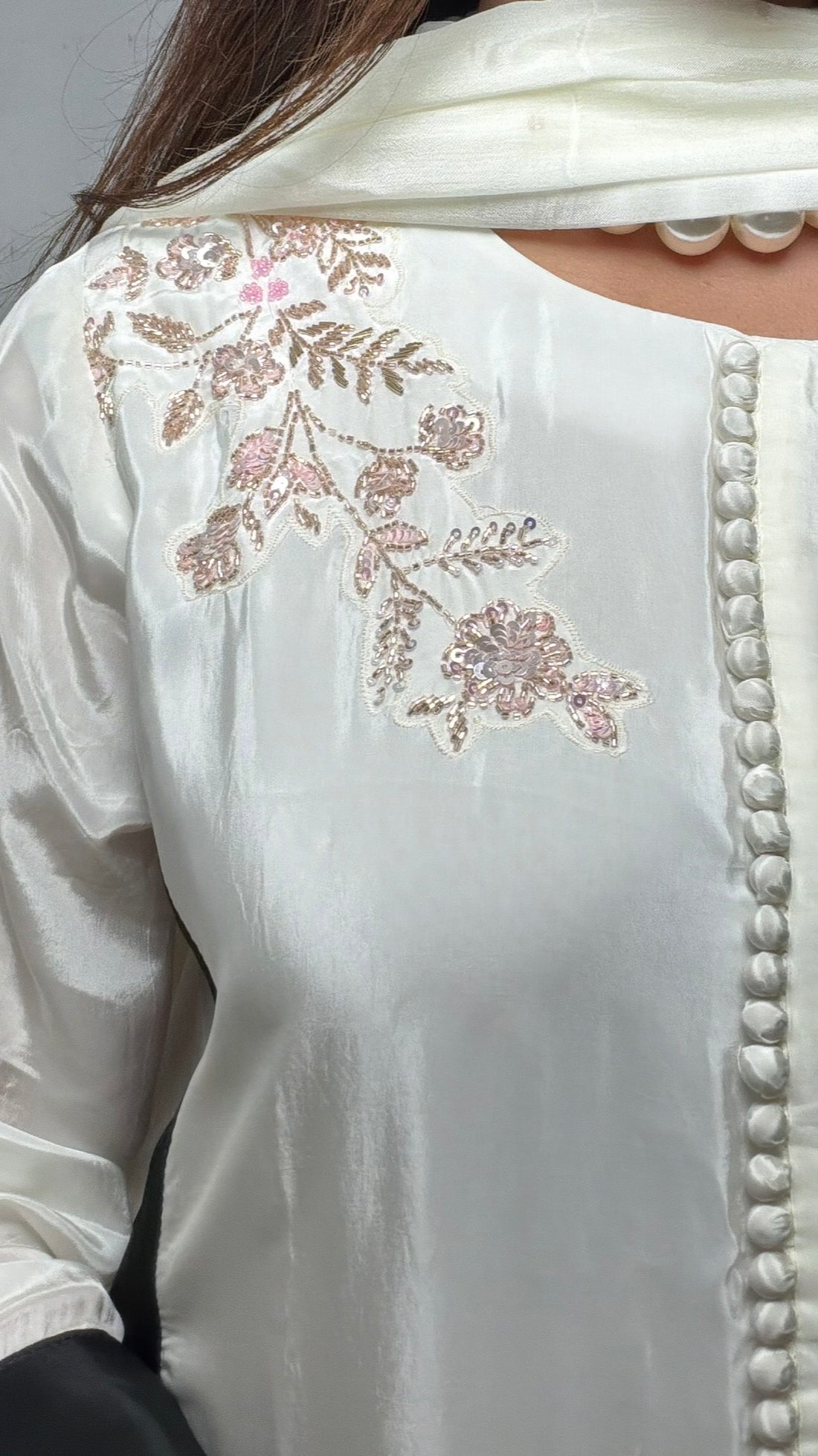 Rishvi Crepe Silk Suit