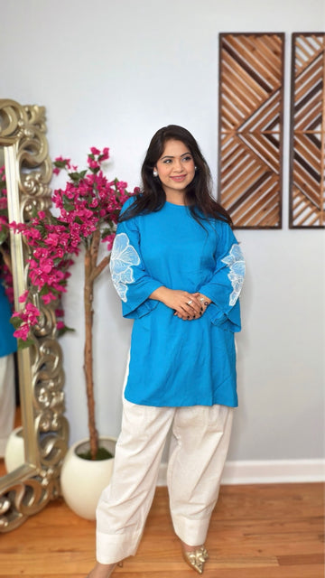 Avenelle Rayon Cotton Farshi Coord Set