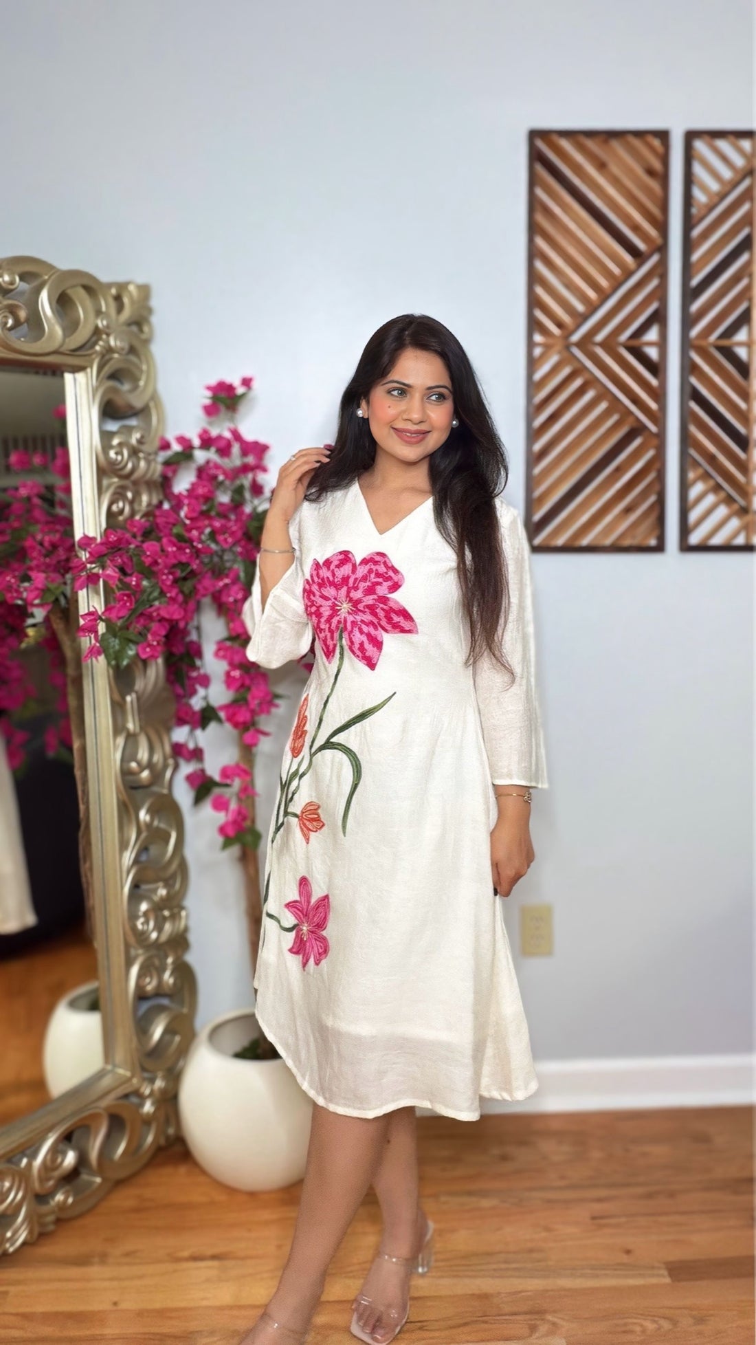 Florenza Embroidered Dress