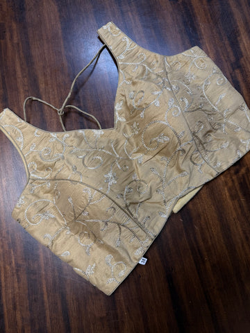 Vaeya Raw Silk Blouse