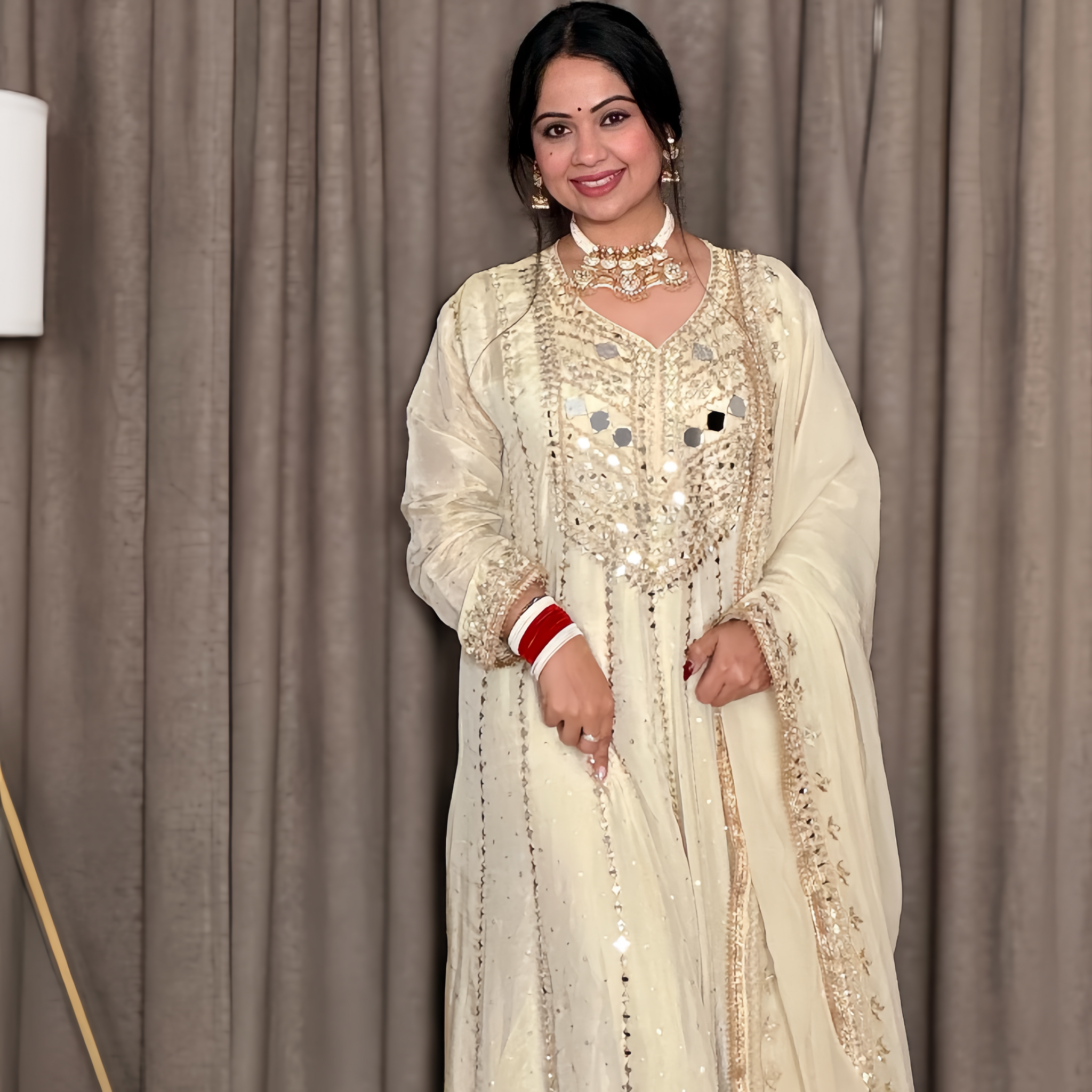 Noorivory Anarkali Gown