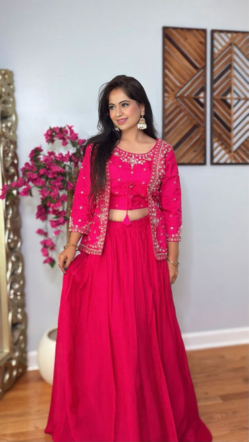 Vedika – Jacket Style Lehenga Set