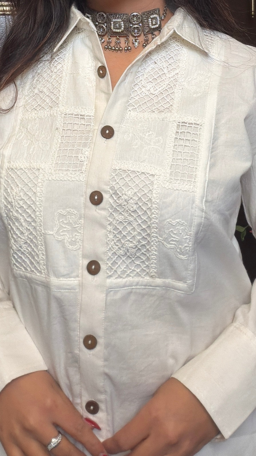 EIRYA-Pure Cotton Lined Cord Set