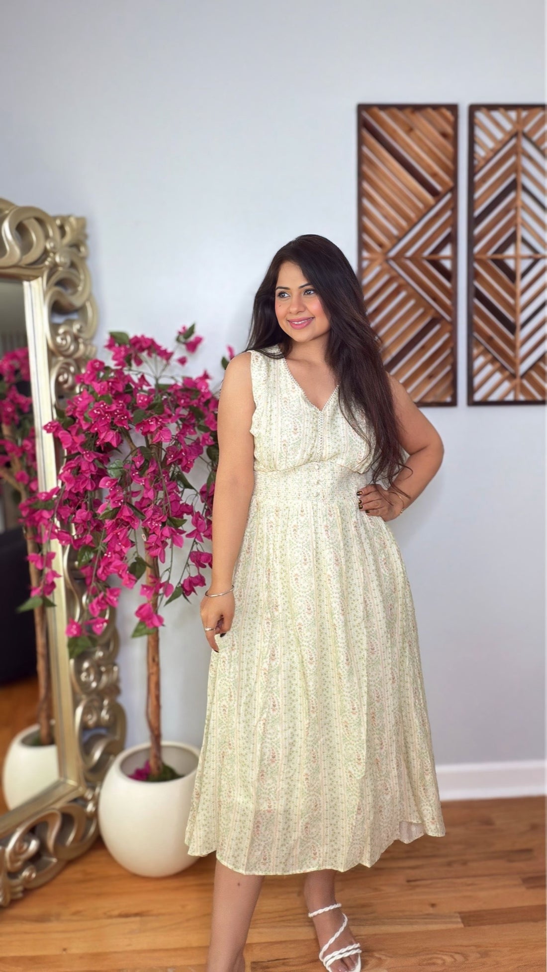 Serelle Printed sleeveless Dress