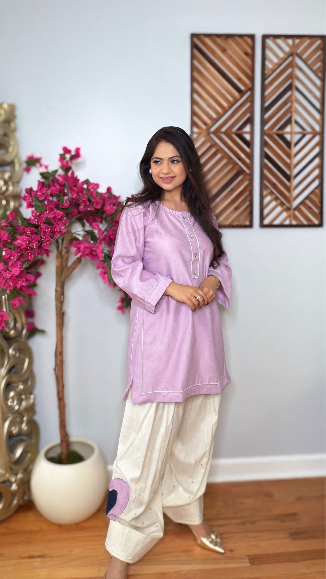 Mireya Linen Farshi Coord Set
