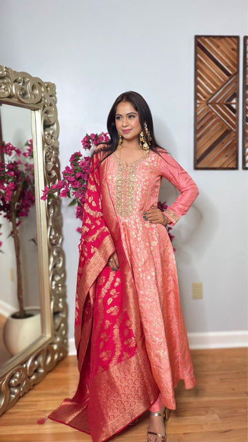 Amodini Dola Silk Anarkali Suit