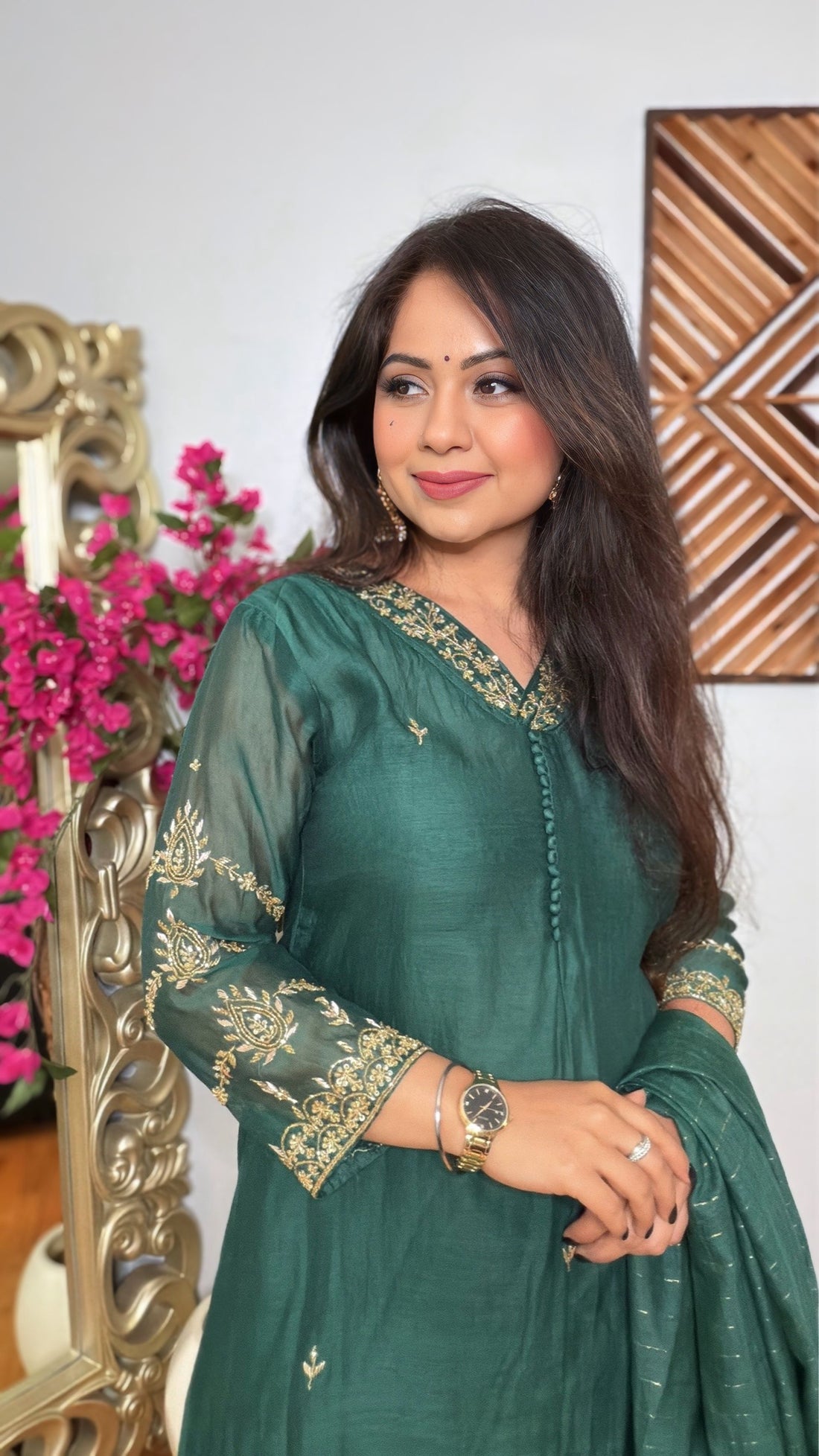 Zeylora Emerald Suit Set
