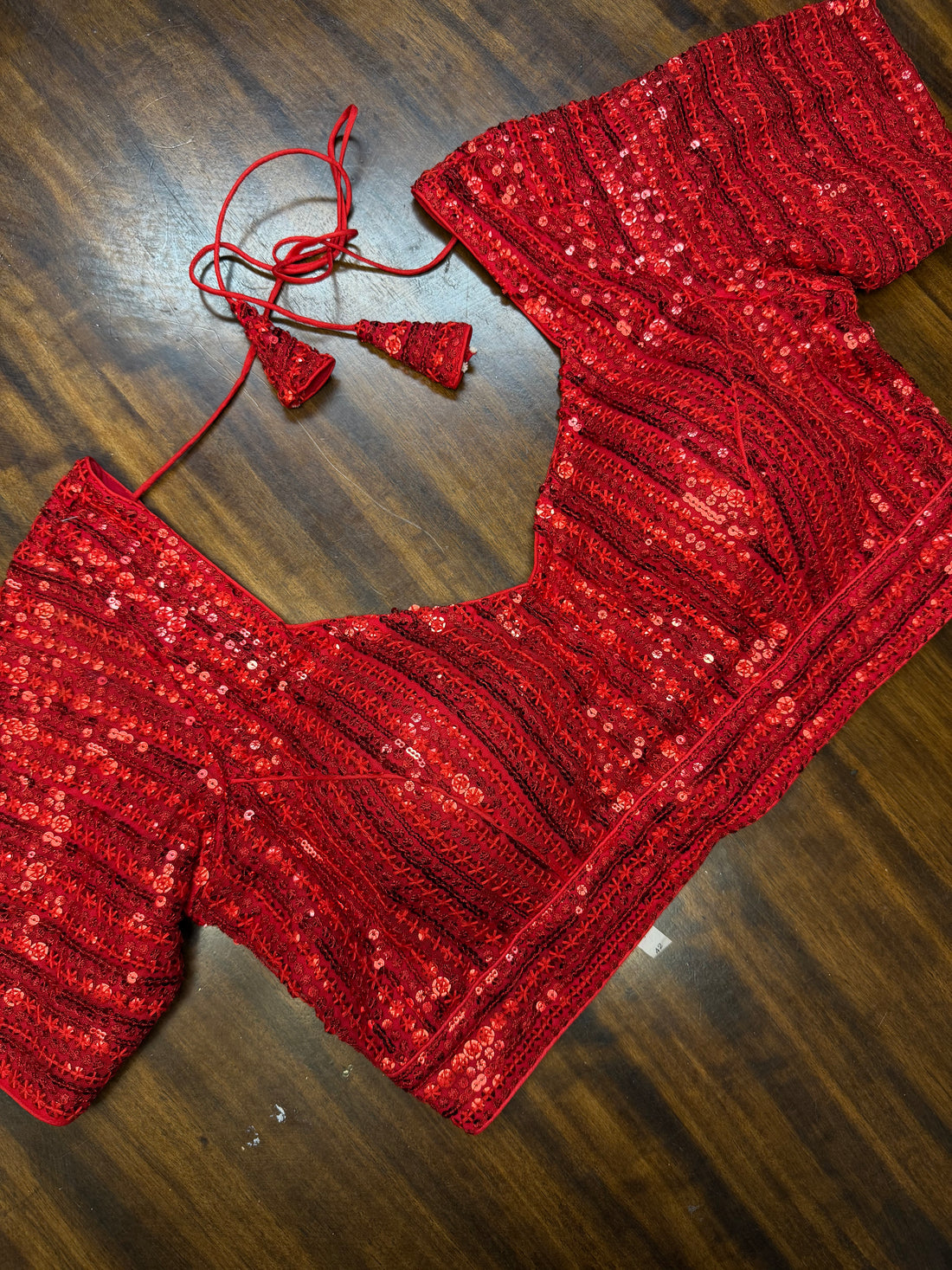 Net Sequins Blouse – Navira