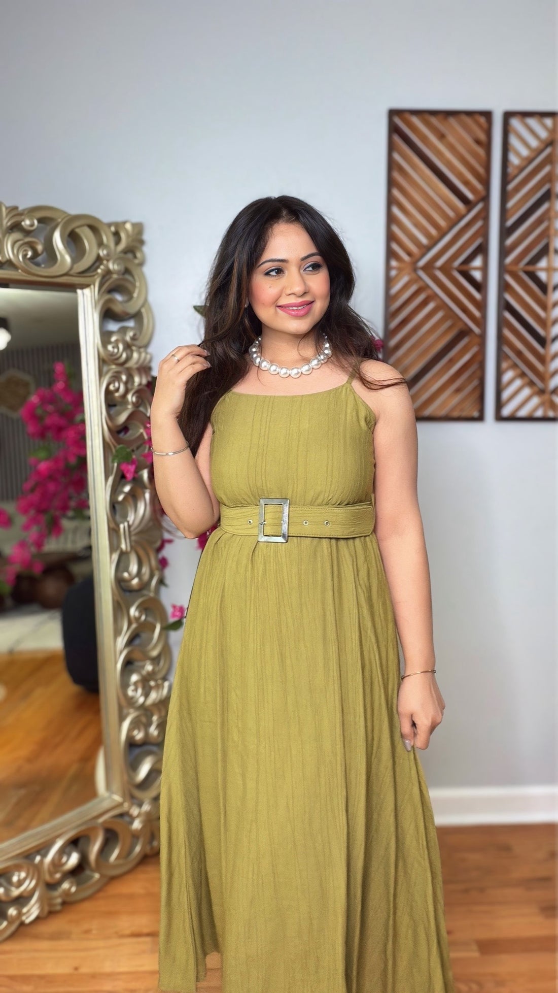 Elaris Olive Grace Dress