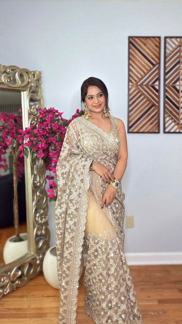 Aurelia Net Saree