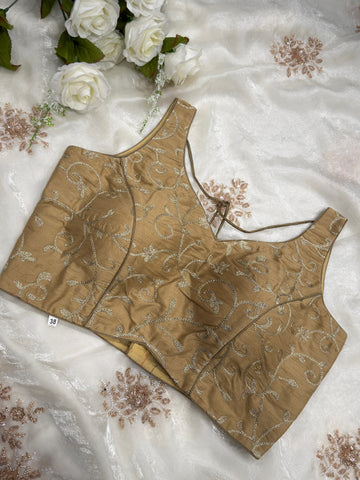 Vaeya Raw Silk Blouse