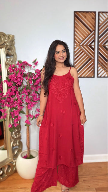 Ruhani Chikankari Cord Set