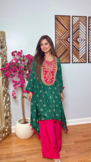 Pink Mirage Crepe Silk Co-Ord Set
