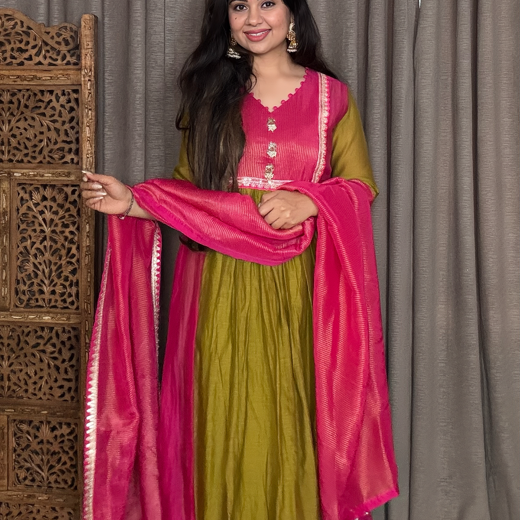 Rang-e-Gul Anarkali Suit
