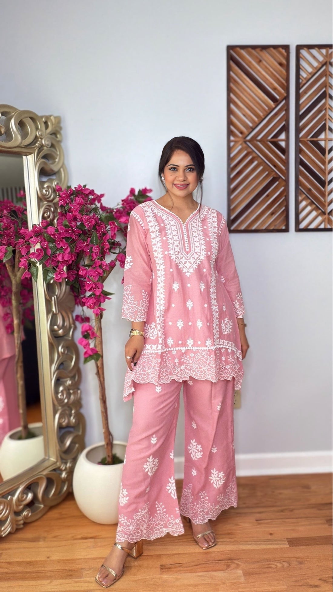 Elowen Cotton Palazzo Set