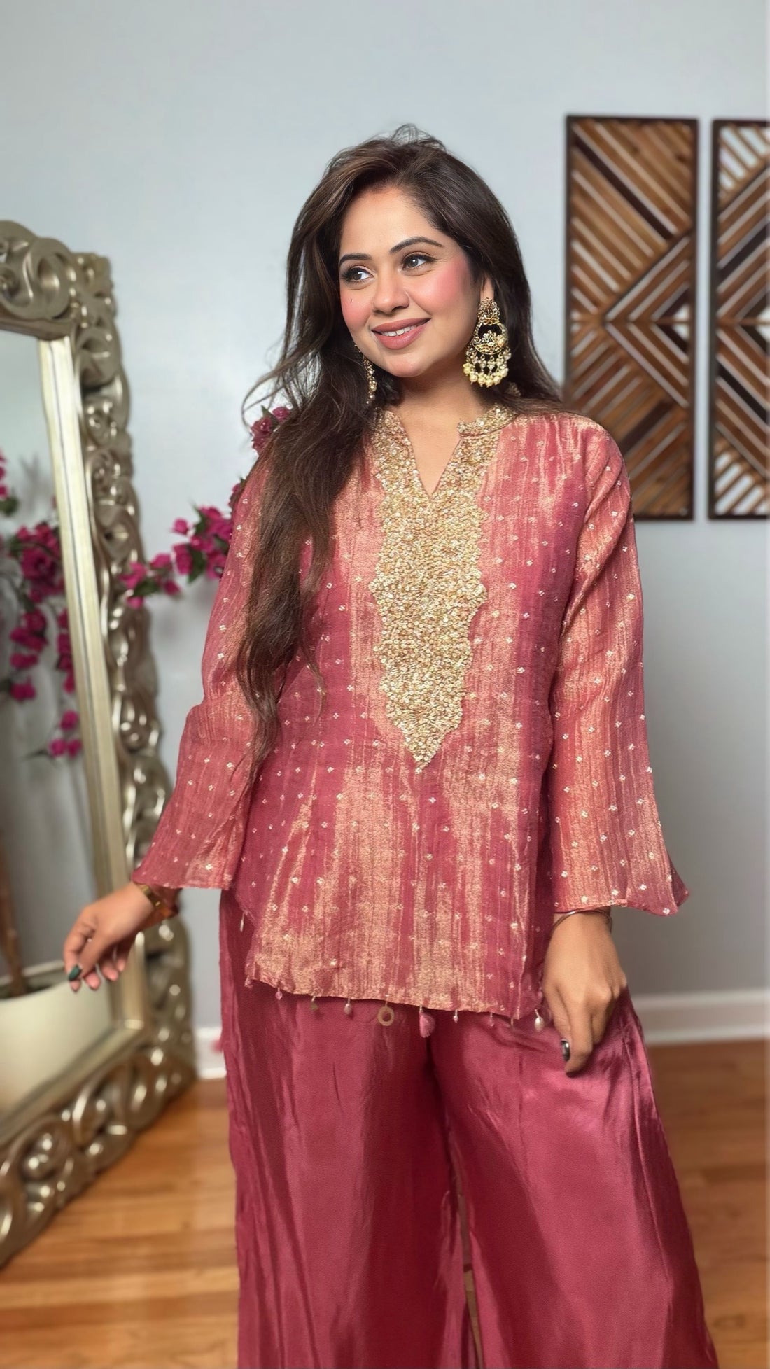 Ruchika Banarasi Tissue Cord Set