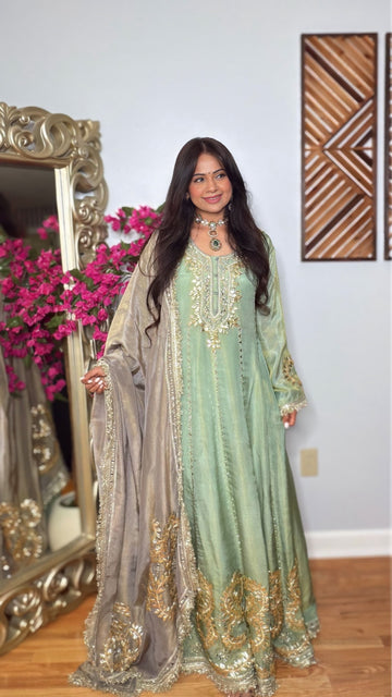 Sereia Tissue Anarkali Gown