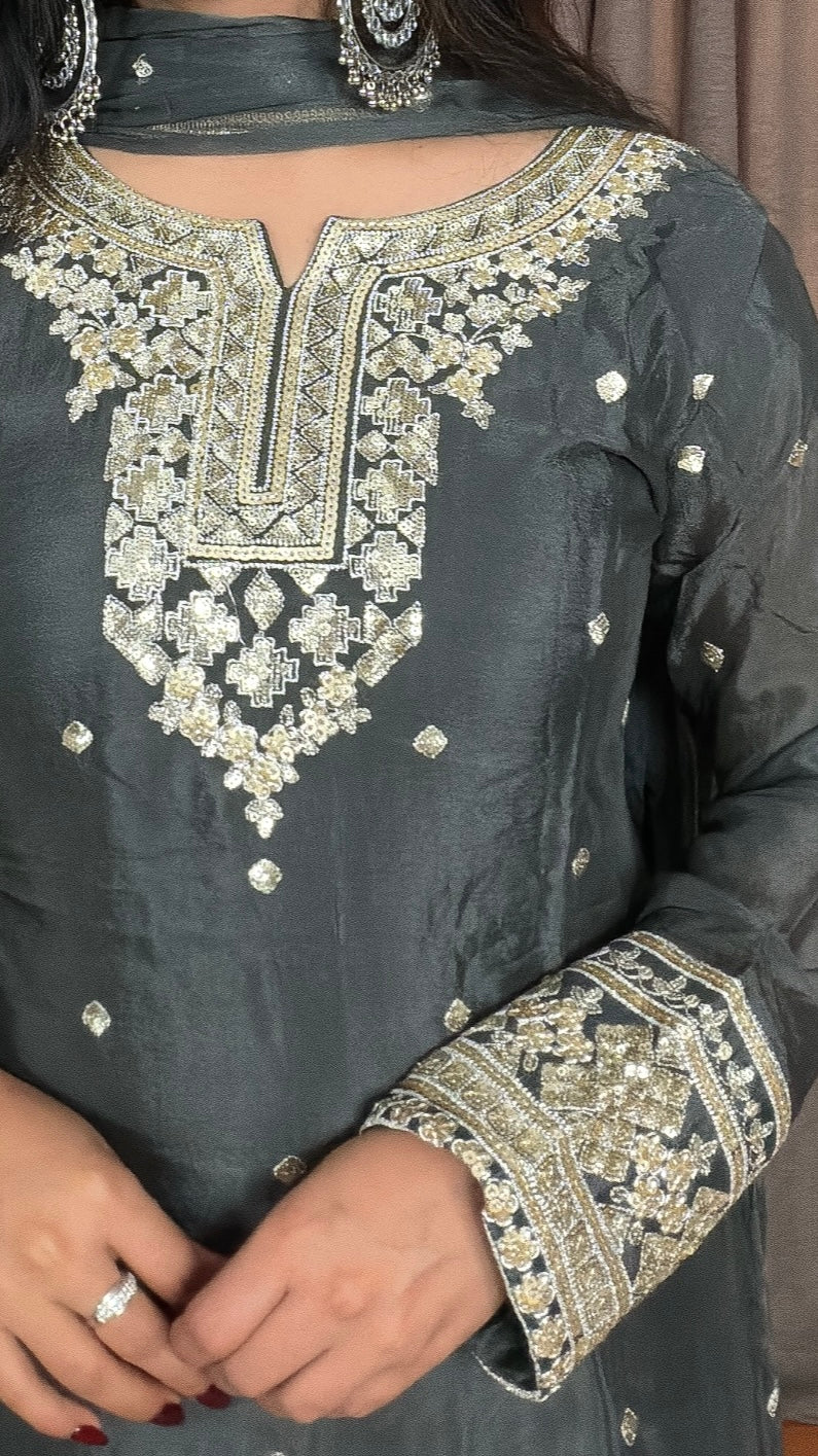 Reyna Gharara Suit