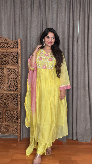Saanjh Anarkali Suit