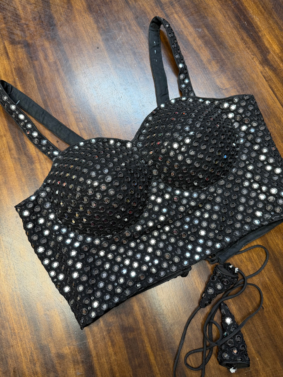 Zivika Mirror Sequins Blouse
