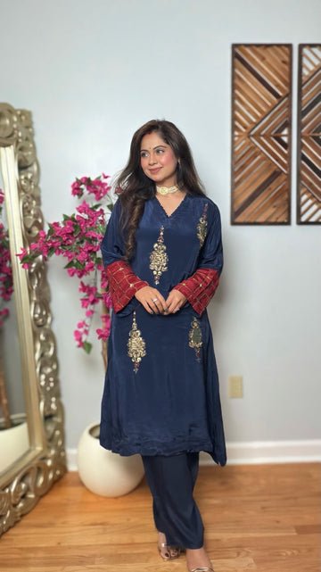 Rasika Crepe Cord Set