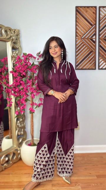 Rehva Gajji Silk Cord Set
