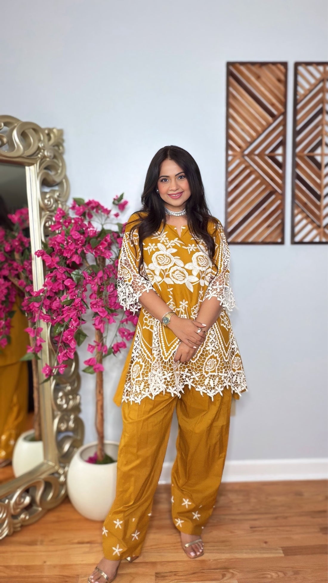 Vareesha Cotton Farshi Cord Set
