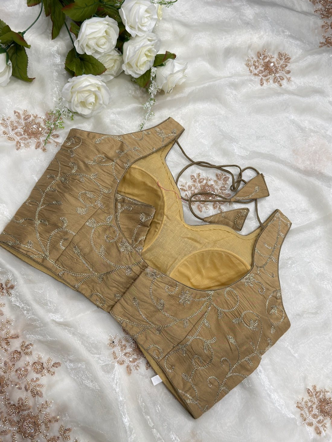 Vaeya Raw Silk Blouse