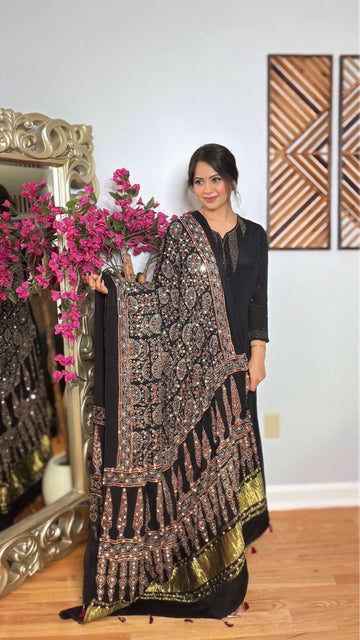 Mehriza Ajrak Dupattas