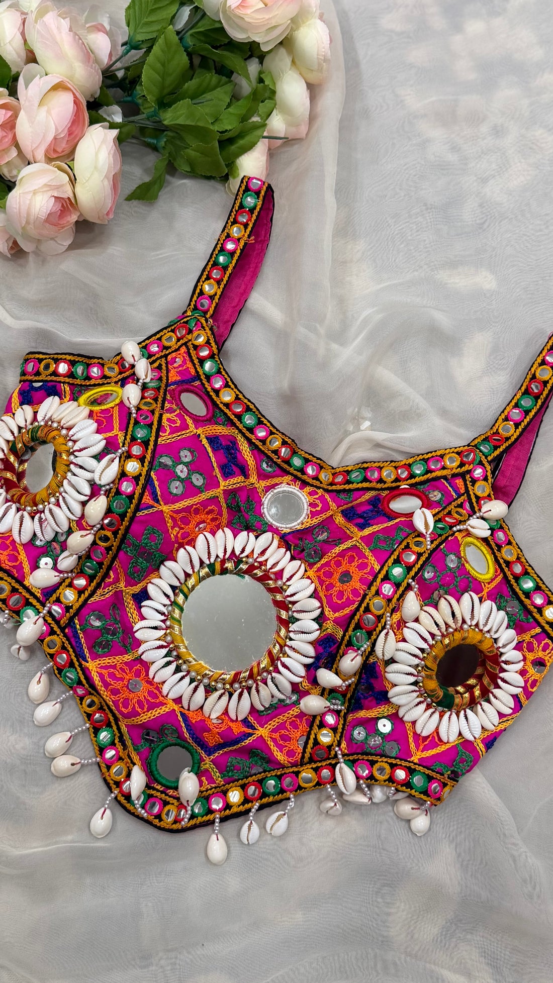 Raasvi Kutchi Mirror Work Blouse