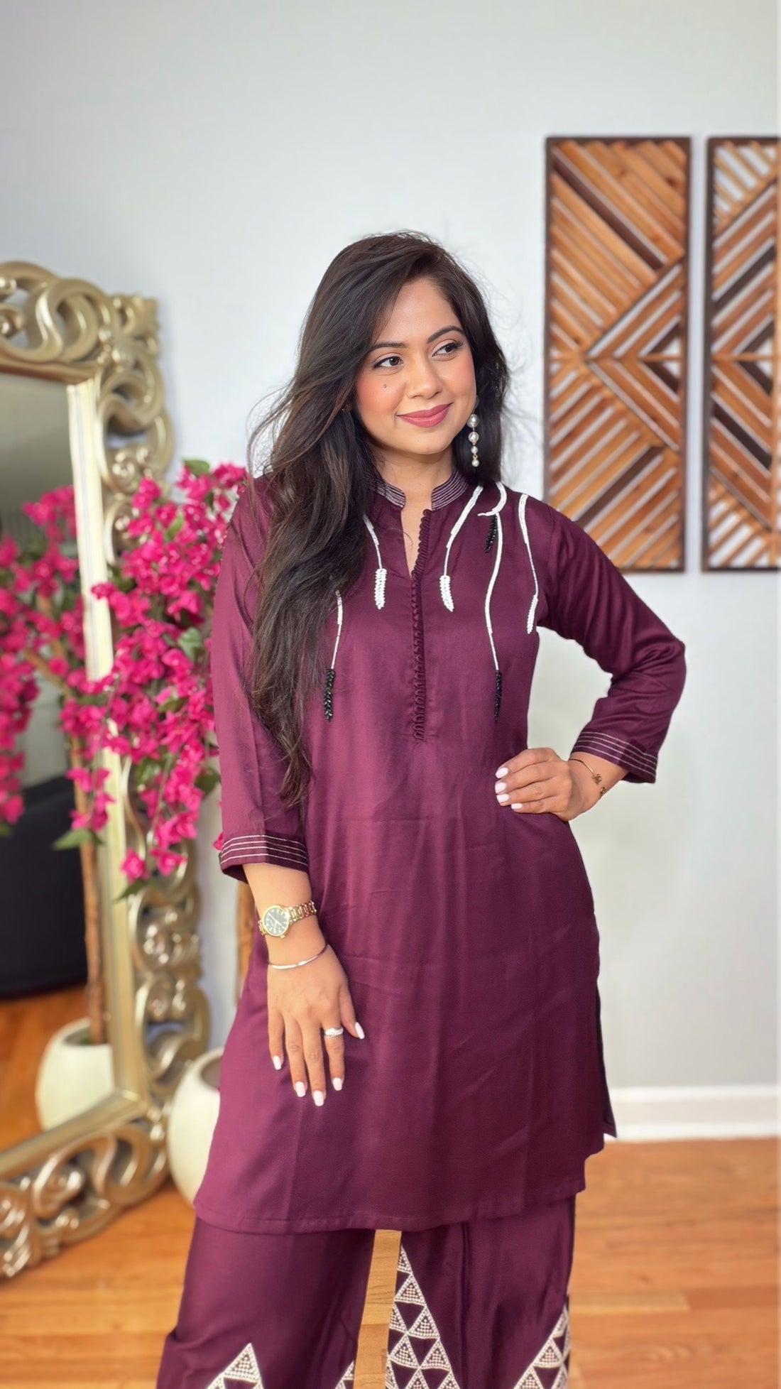 Rehva Gajji Silk Cord Set