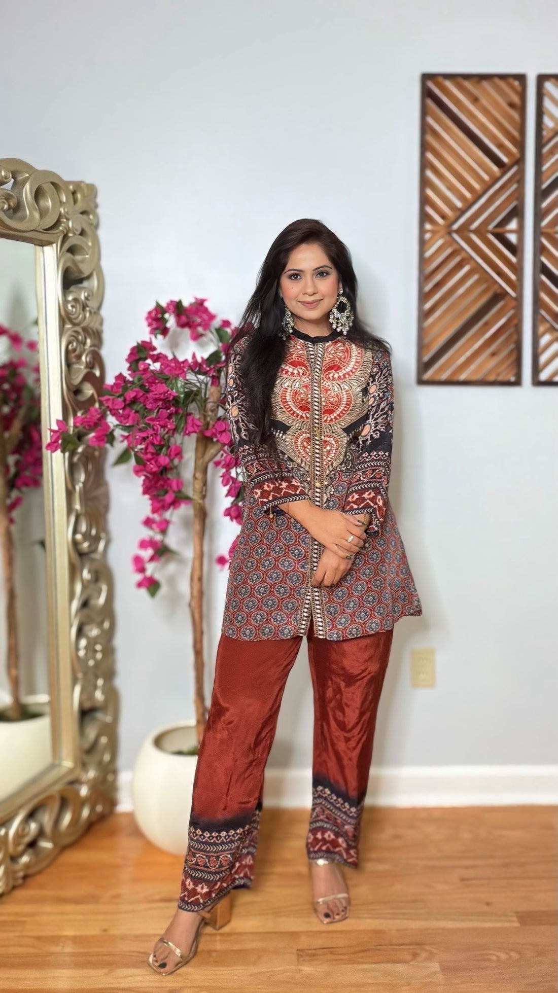 Ritvika Crepe Silk Co-ord Set