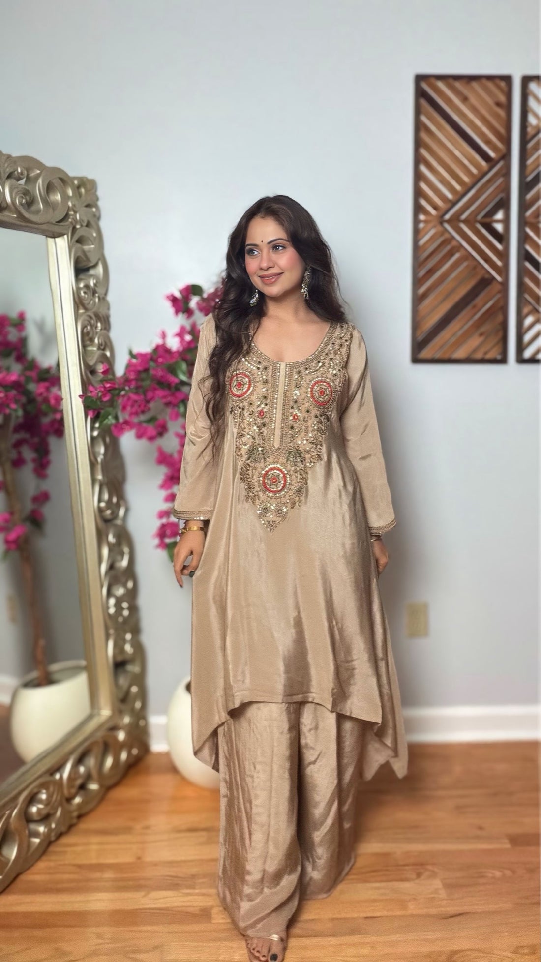 Oorja Crepe Palazzo Set