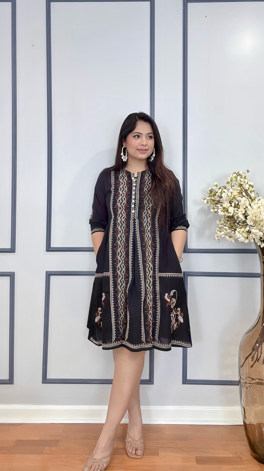 Ethnic summer dress Indian style USA
	•	Lightweight Indian-inspired summer dress USA
	•	Women’s breathable ethnic summer outfit USA